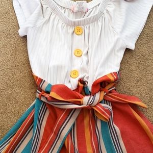 Girls Super Cute Shorts Romper